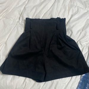 Zara black shorts